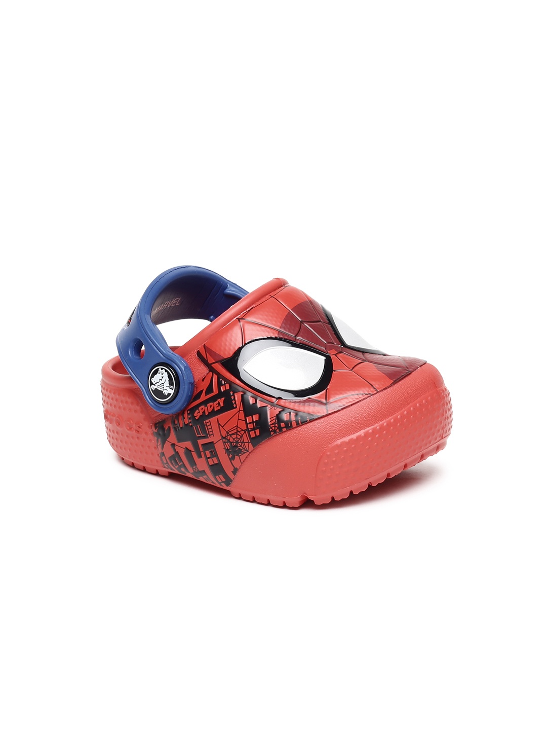 

Crocs Boys Red Printed Slip-On