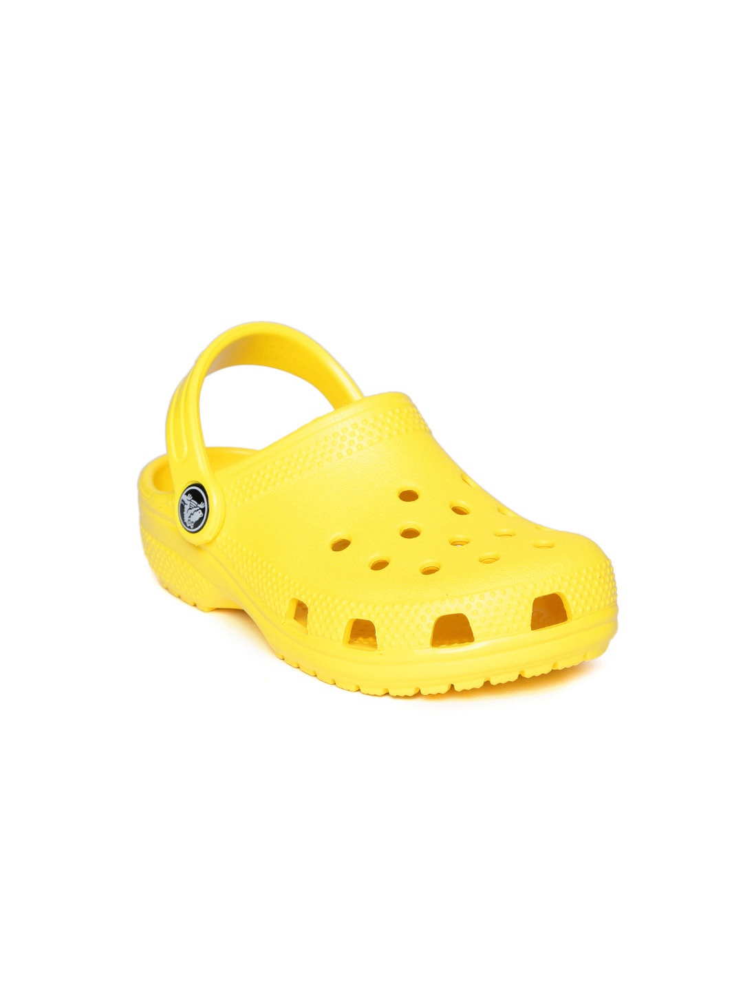 

Crocs Kids Yellow Solid Clogs