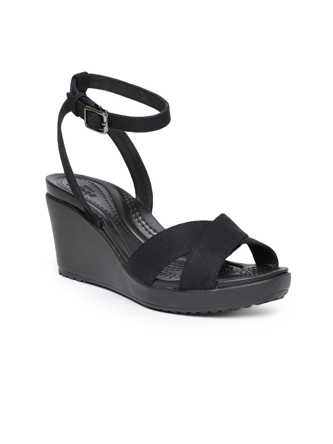 

Crocs Women Black Solid Sandals
