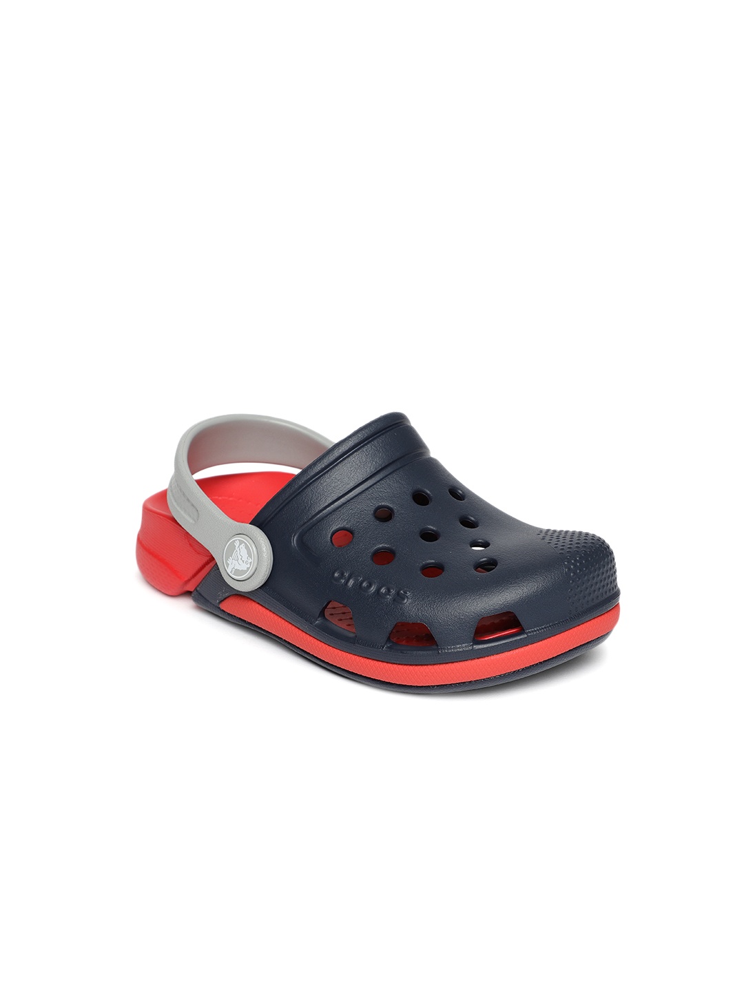 

Crocs Kids Navy Blue Solid Clogs