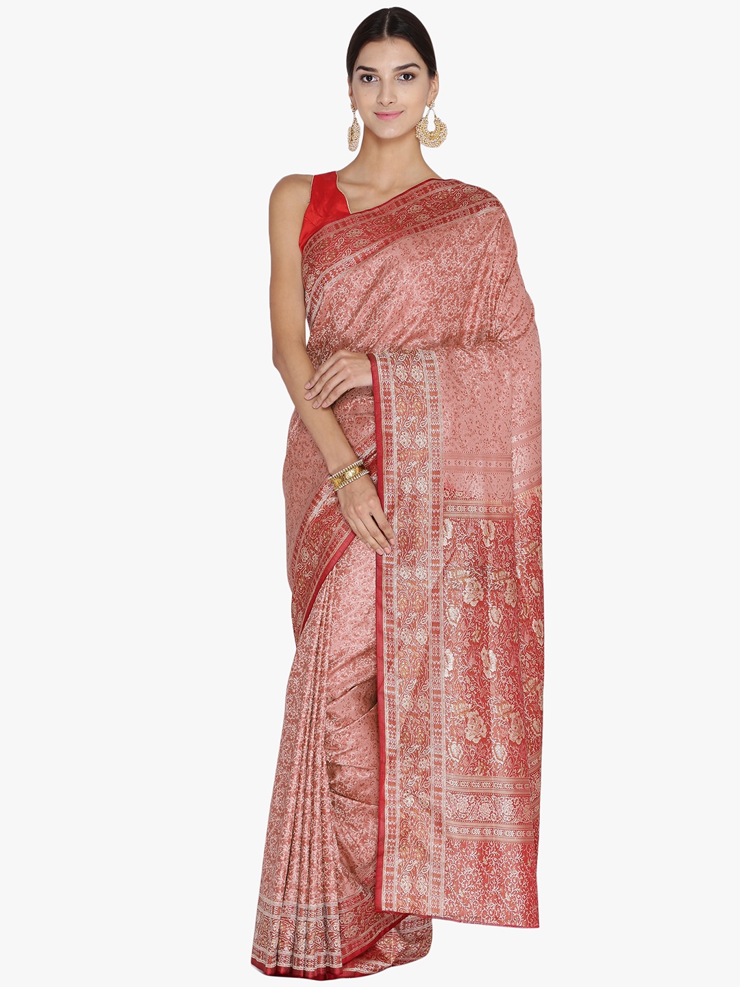 

Chhabra 555 Coral Art Silk Woven Design Banarasi Saree