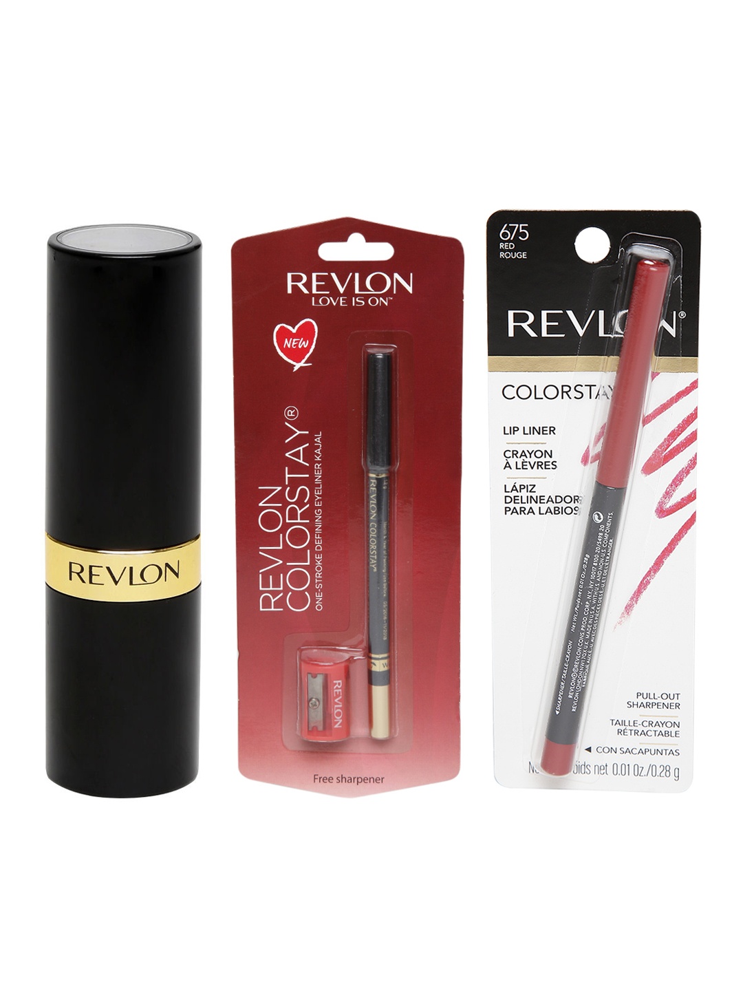 

Revlon Eyeliner & Lipstick Set, Red