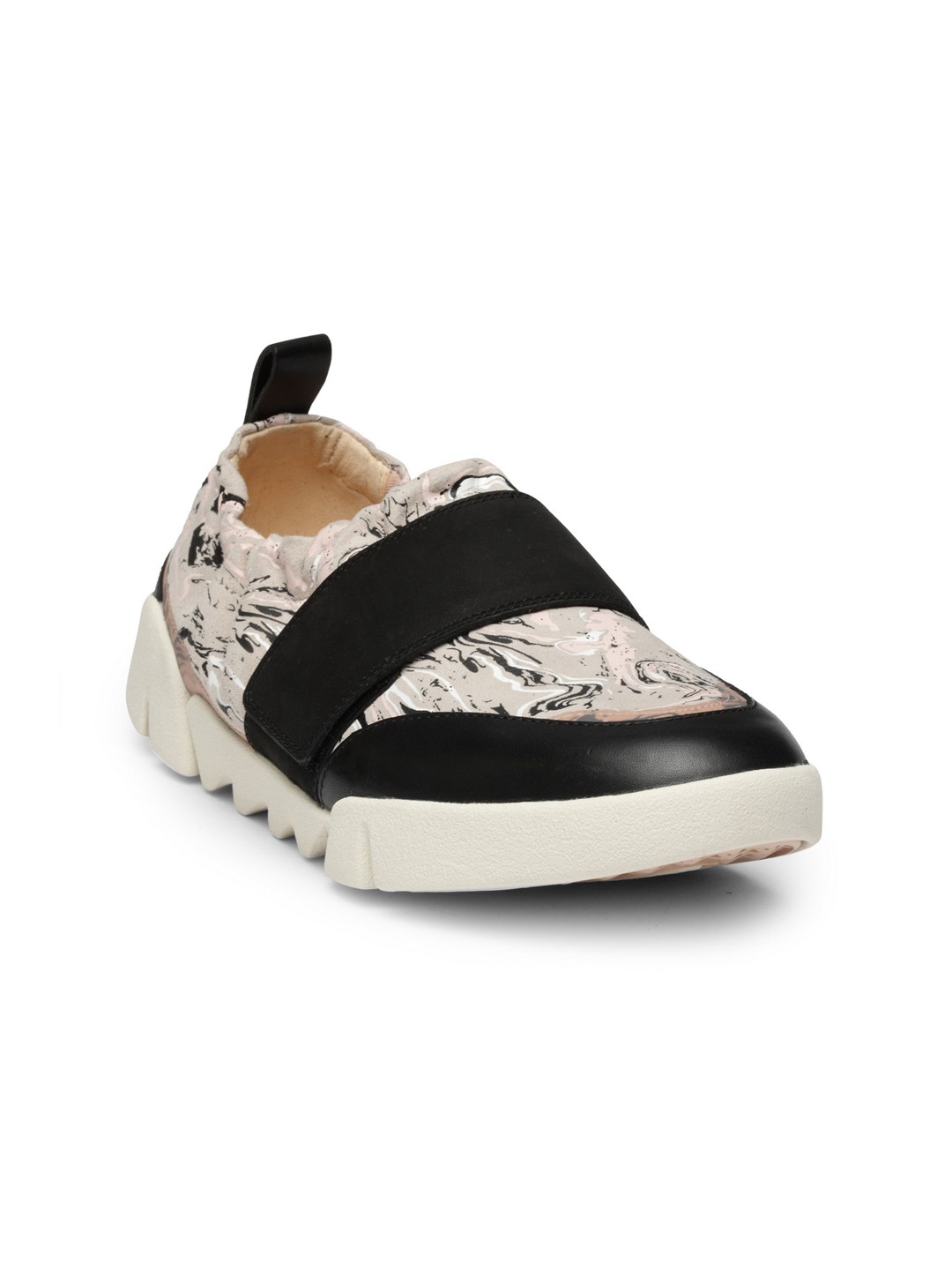 

Clarks Women Beige Slip-On Sneakers