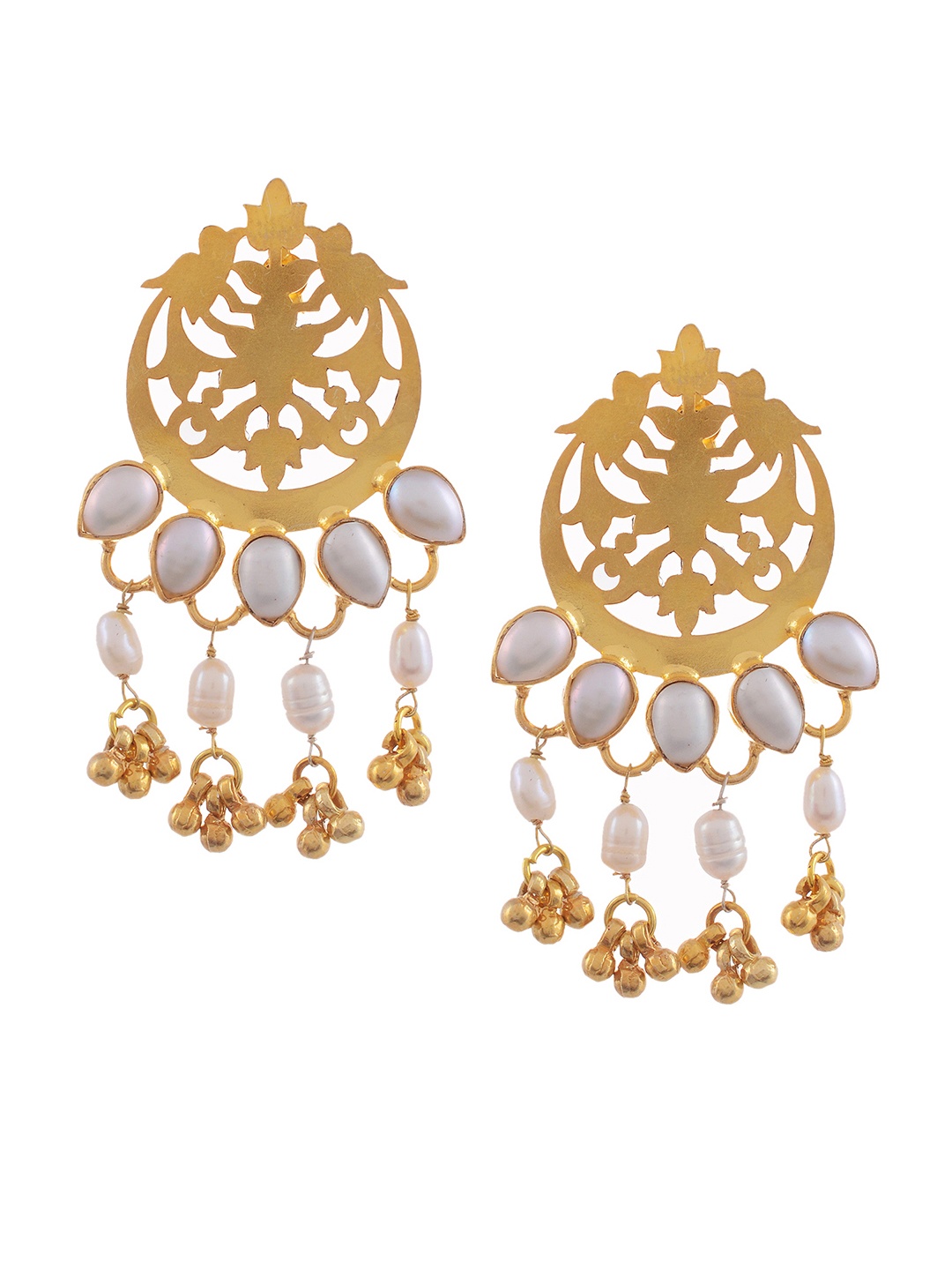

Silvermerc Designs 22-Karat Gold-Plated Sterling Silver Classic Drop Earrings