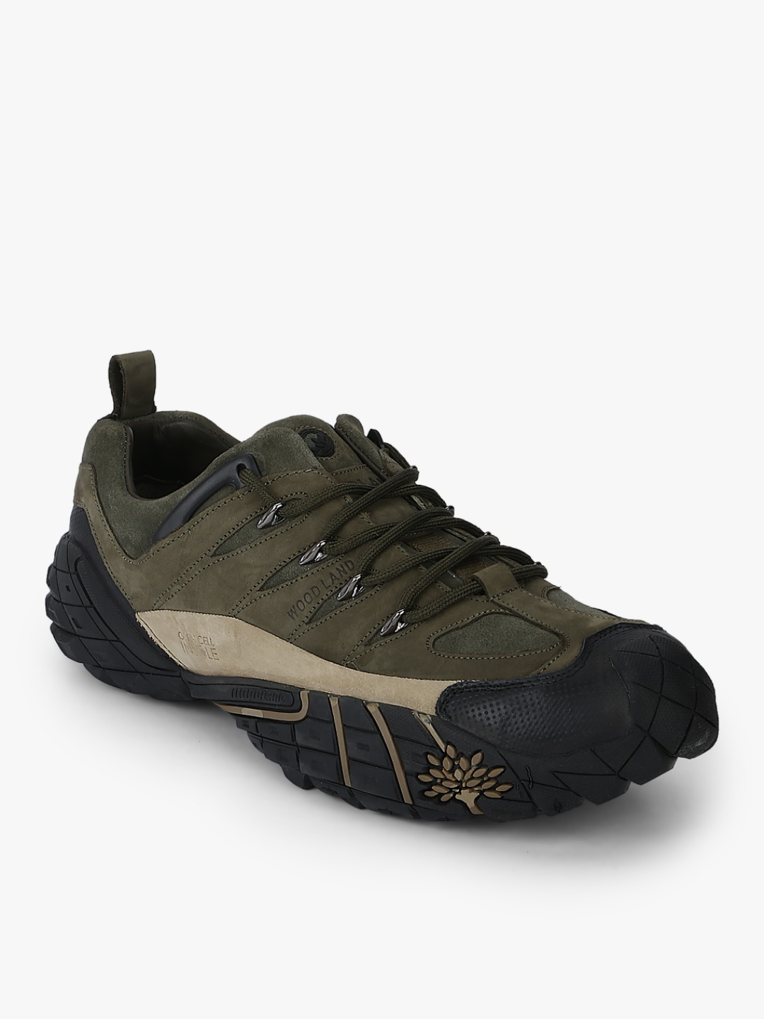 

Woodland Men Green Sneakers