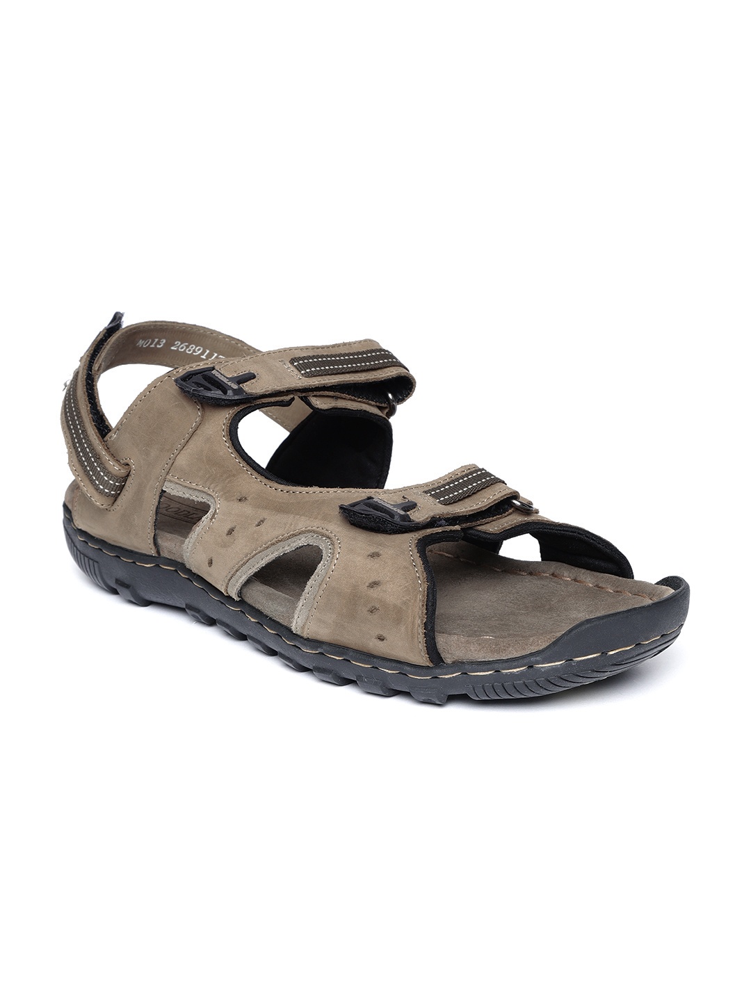 

Woodland ProPlanet Men Khaki Nubuck Leather Comfort Sandals
