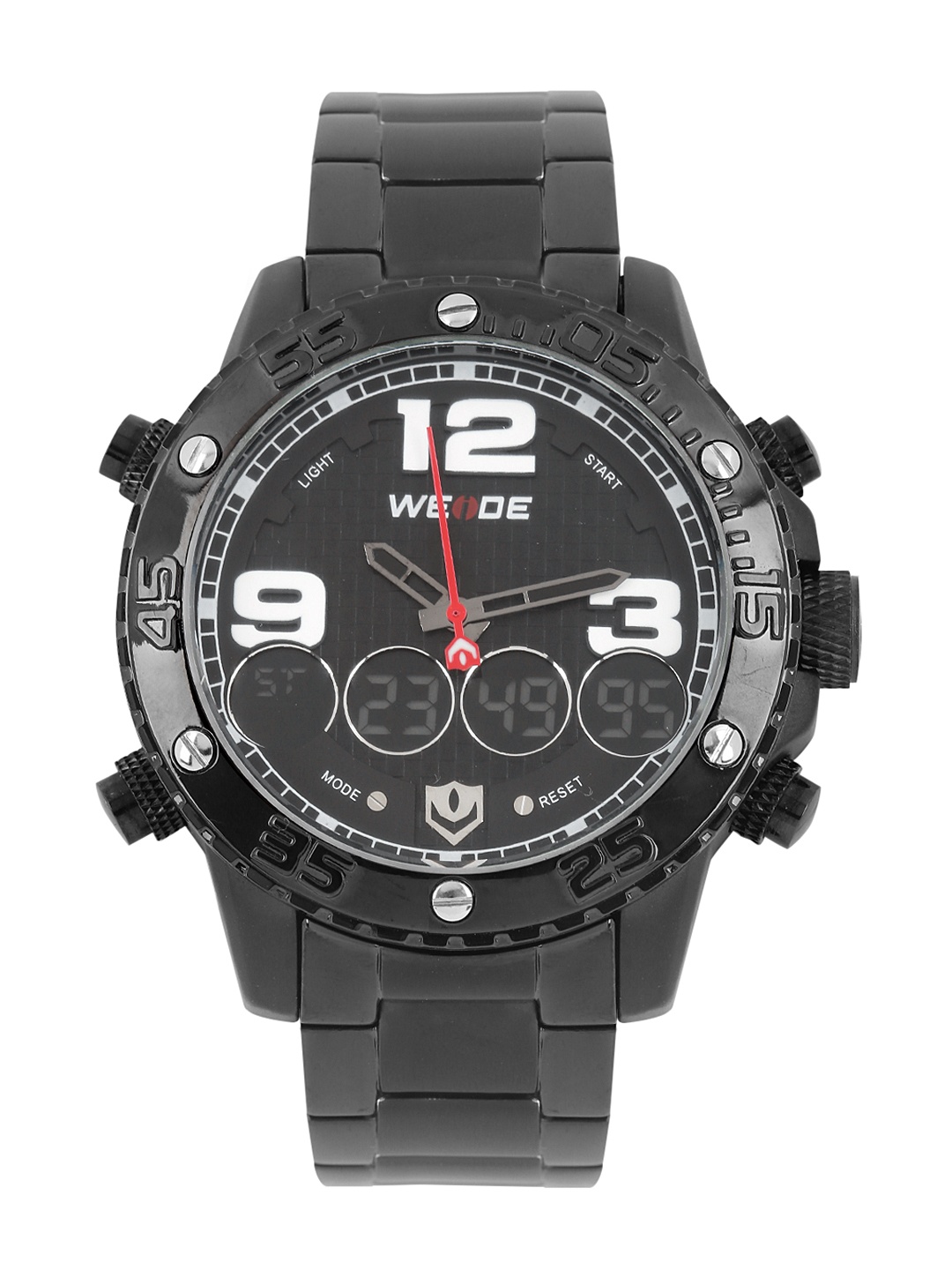 

WEIDE Men Black Analogue and Digital Watch WH3405B-1C