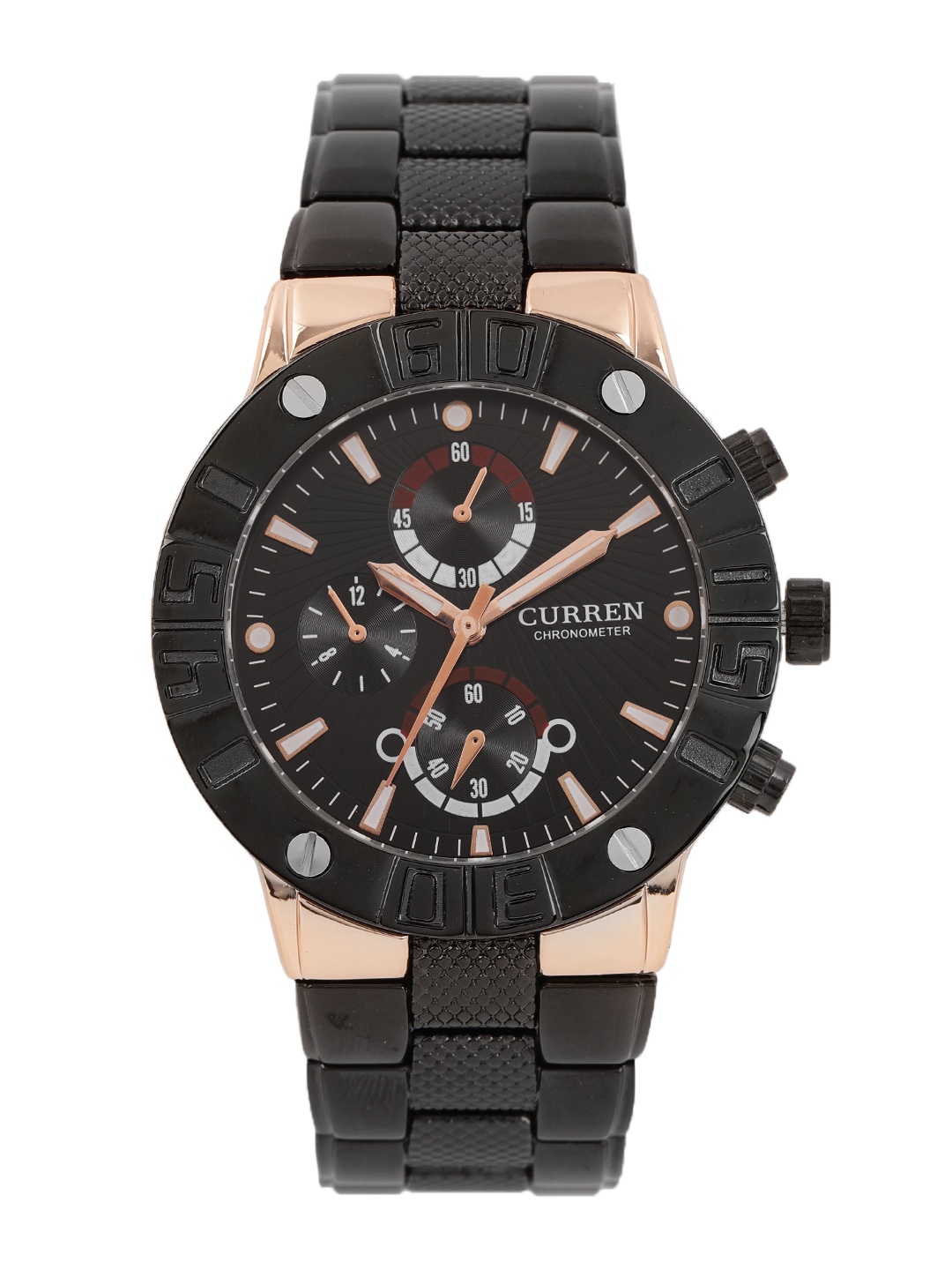 

Curren Men Black Analogue Watch CUR072