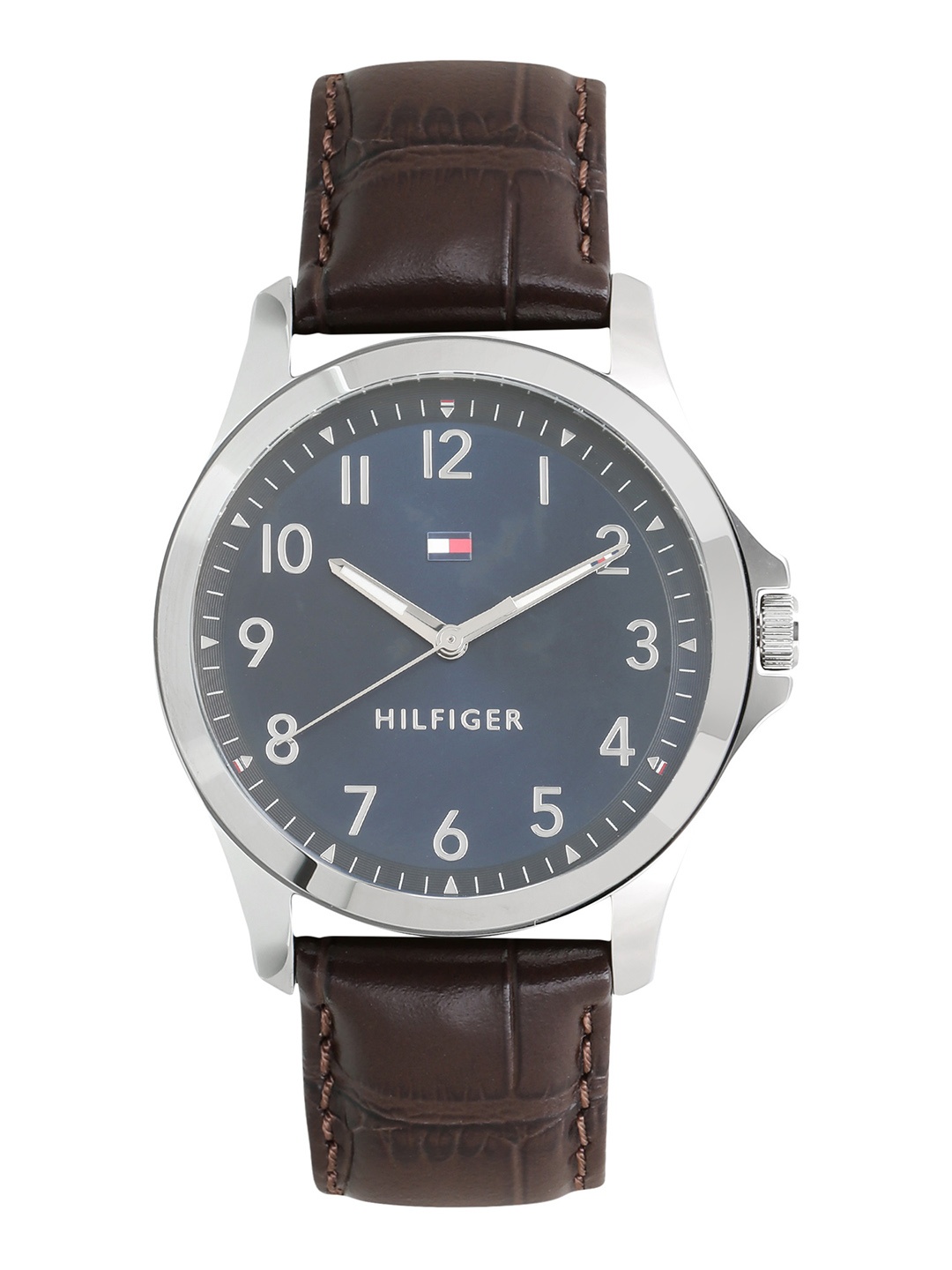 

Tommy Hilfiger Men Blue & Silver-Toned Analogue Watch TH1791449
