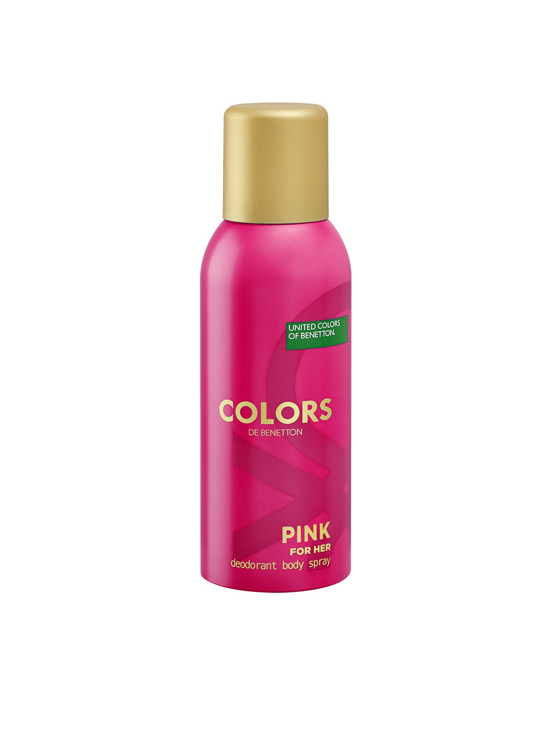 

United Colors of Benetton Colors De Benetton Pink Deodorant Body Spray For Her 150 ML