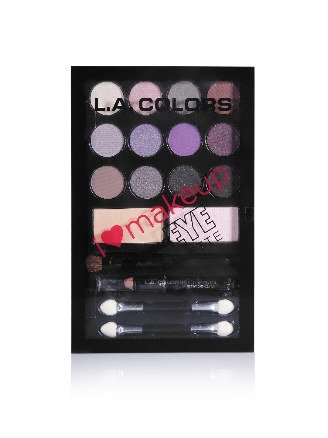 

L.A colors Diva I Heart Makeup Drama Eyeshadow Palette 15 g, Pink