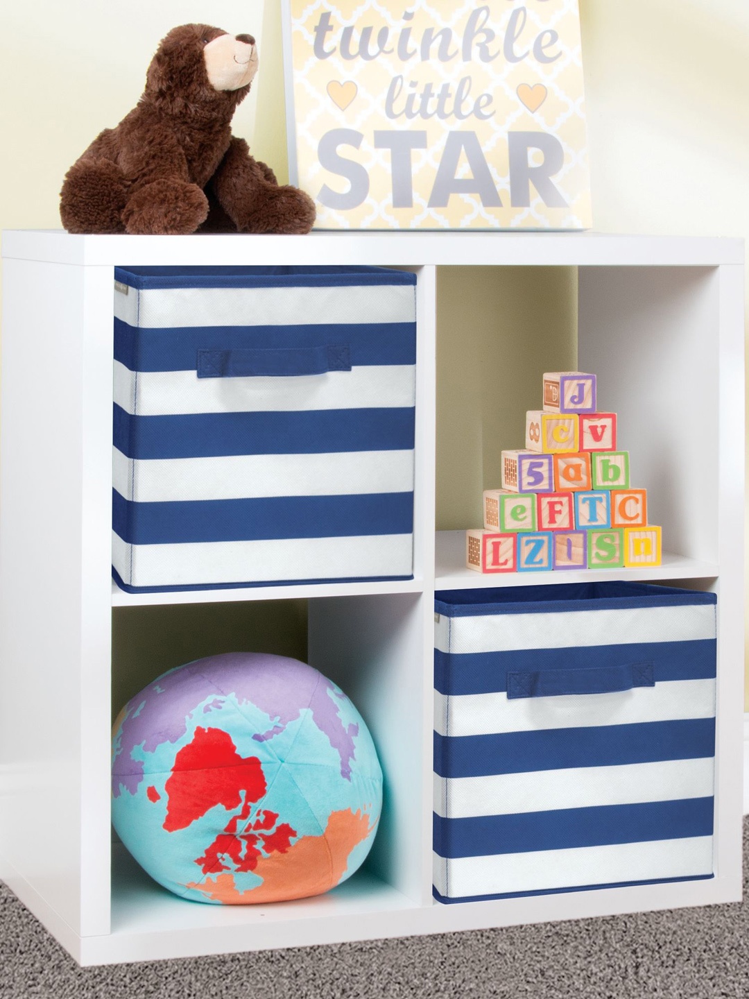 

InterDesign Navy Blue & White Multipurpose Organiser