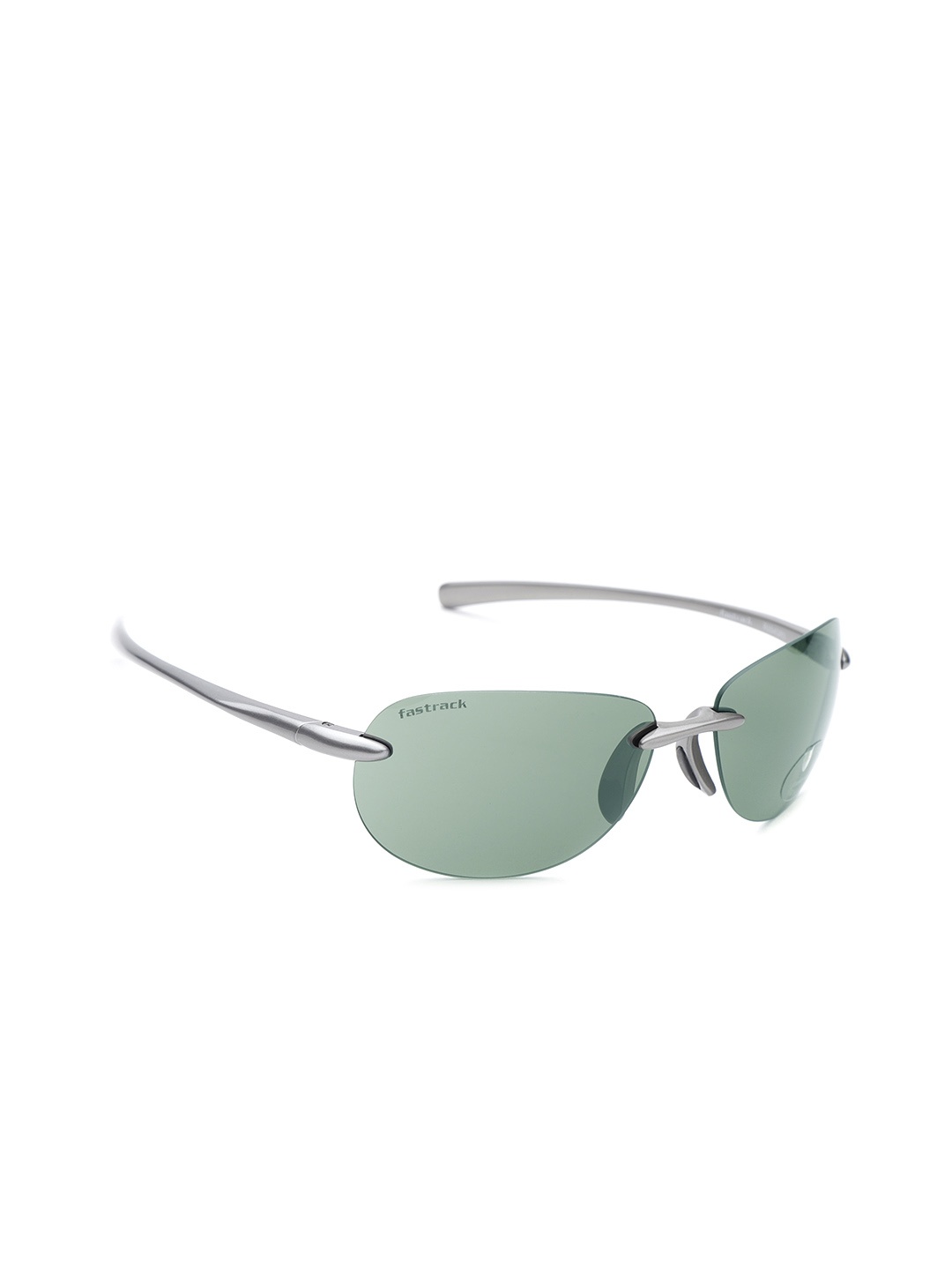 

Fastrack Men UV Protected Oval Sunglasses NBR054GR3, Green