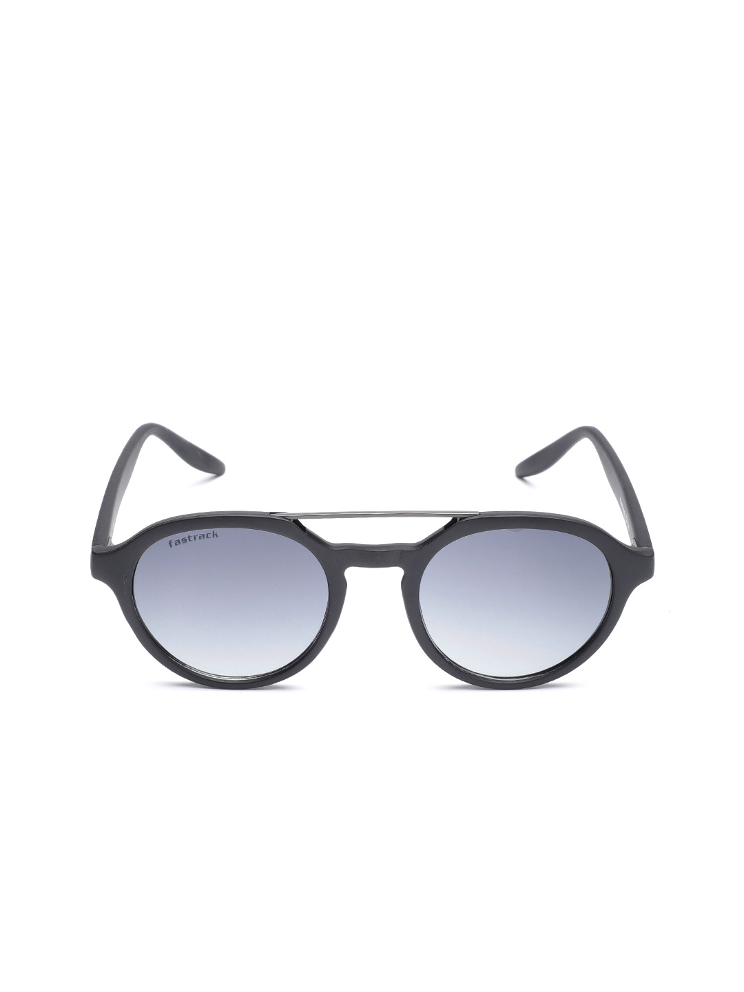 

Fastrack Men Round Sunglasses NBC071BK1, Black