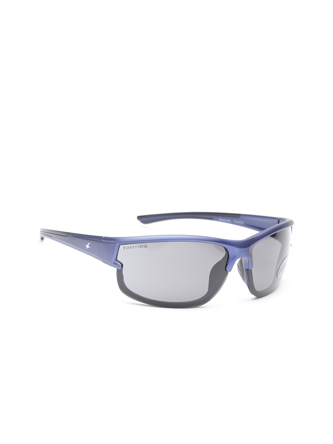 

Fastrack Men Rectangle Sunglasses NBP384BK2, Blue