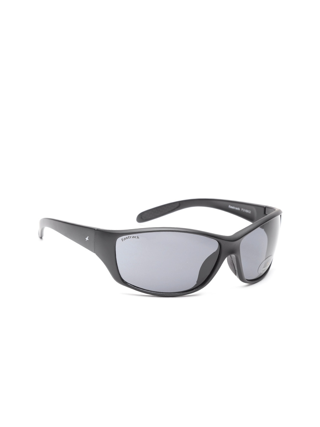 

Fastrack Men Rectangle Sunglasses NBP374BK2I, Grey