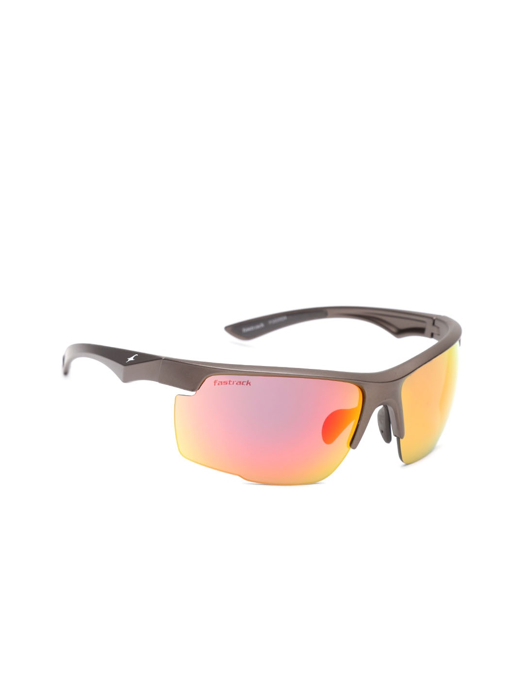 

Fastrack Men Sports Sunglasses NBP385RD4, Orange