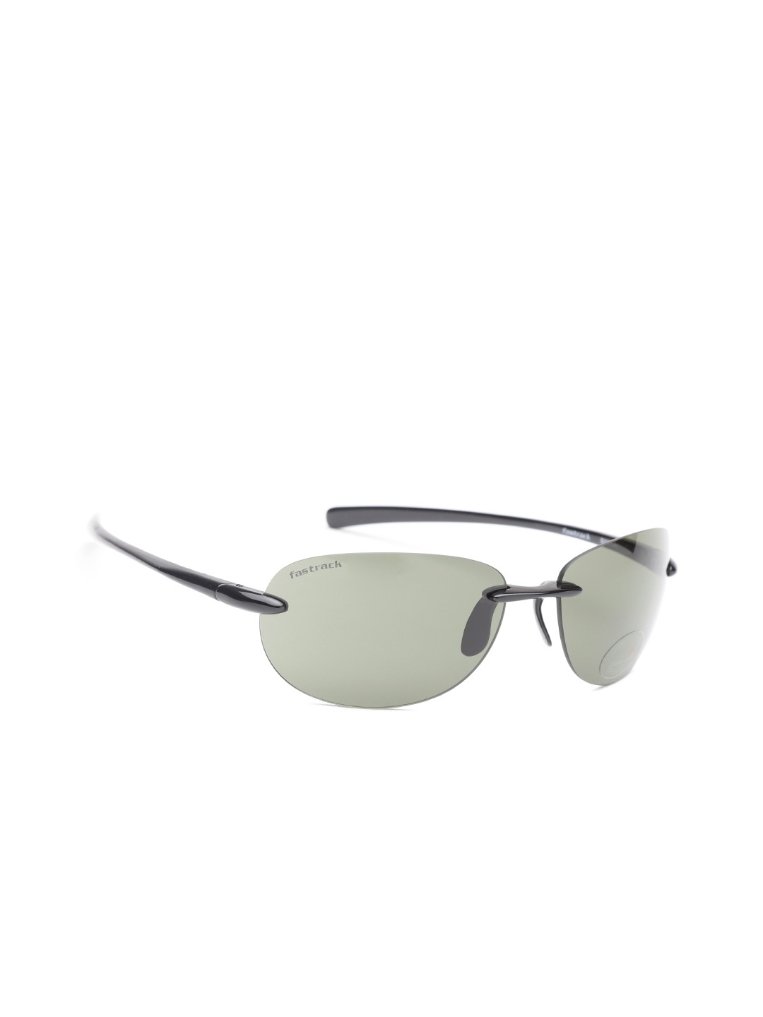 

Fastrack Men Oval Sunglasses NBR053GR1, Grey