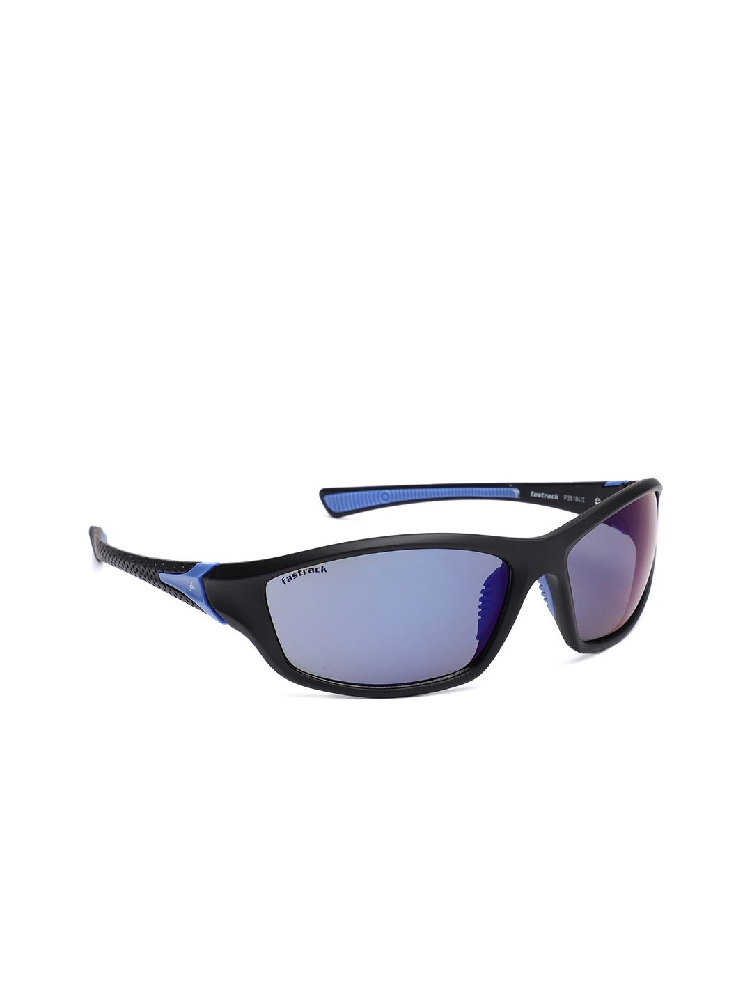

Fastrack Men Rectangle Sunglasses NBP351BU2, Blue