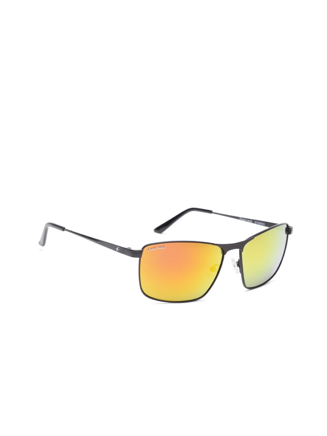 

Fastrack Men Mirrored Rectangle Sunglasses NBM189RD3 NBM189RD3, Yellow