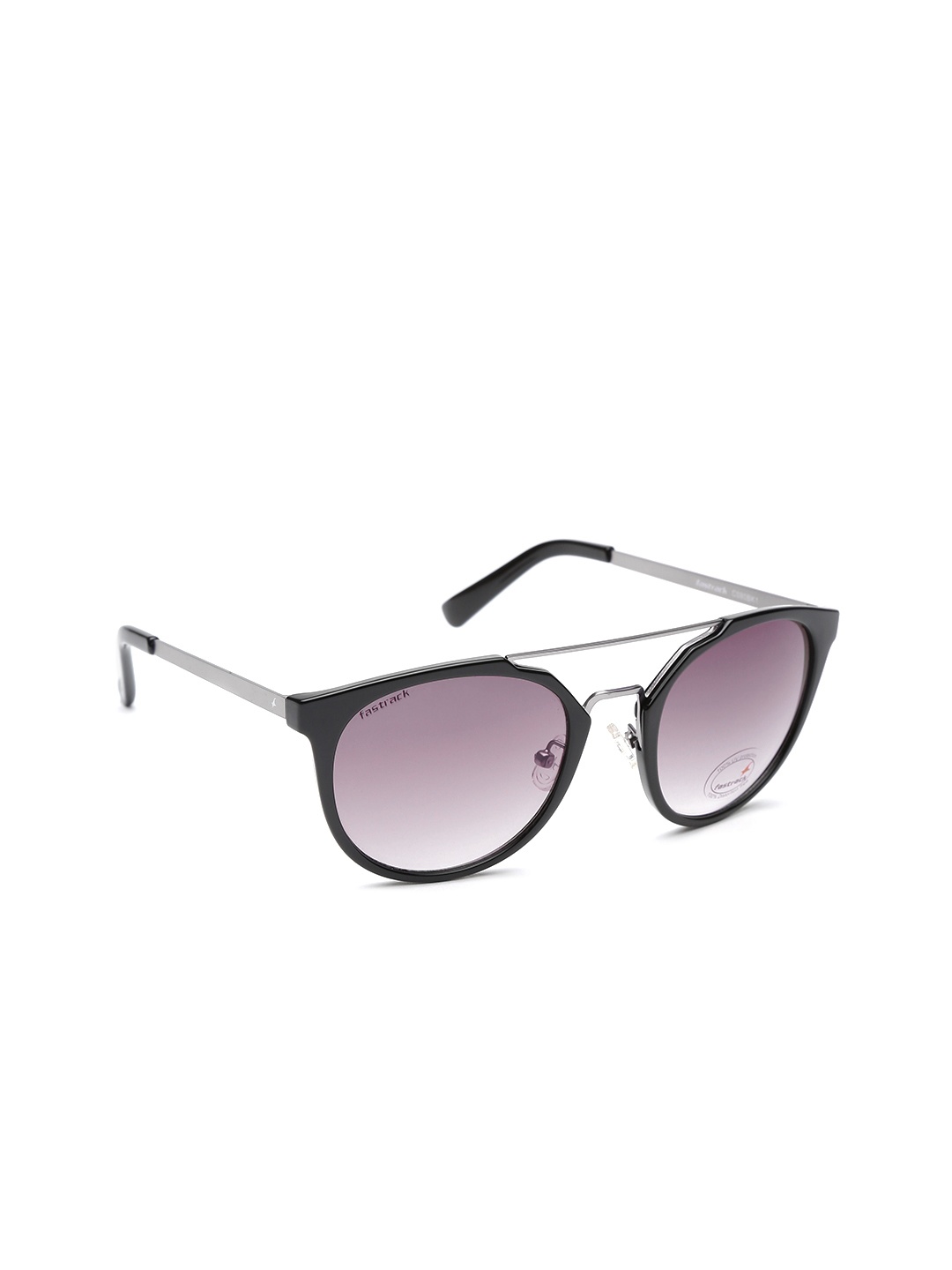 

Fastrack Men Oval Sunglasses NBC090BK1, Purple