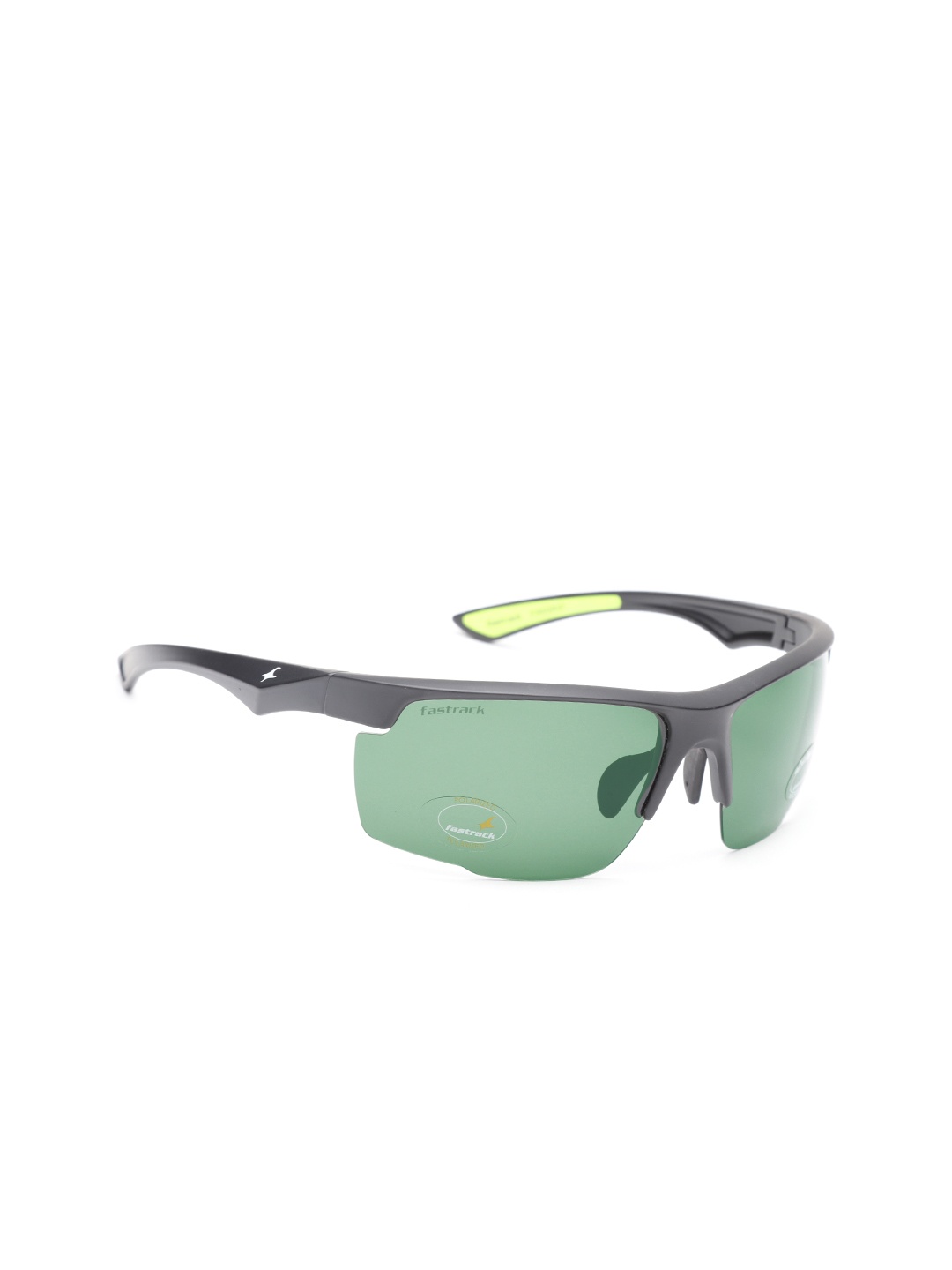 

Fastrack Men Polarised & UV Protected Sports Sunglasses NBP385GR3P, Green