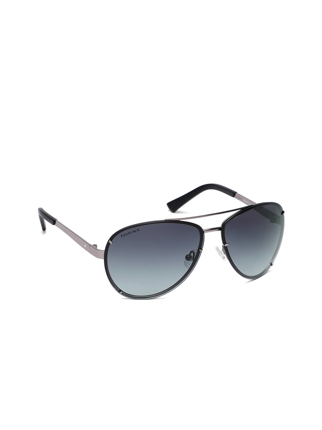 

Fastrack Men Aviator Sunglasses NBM150BK2, Black