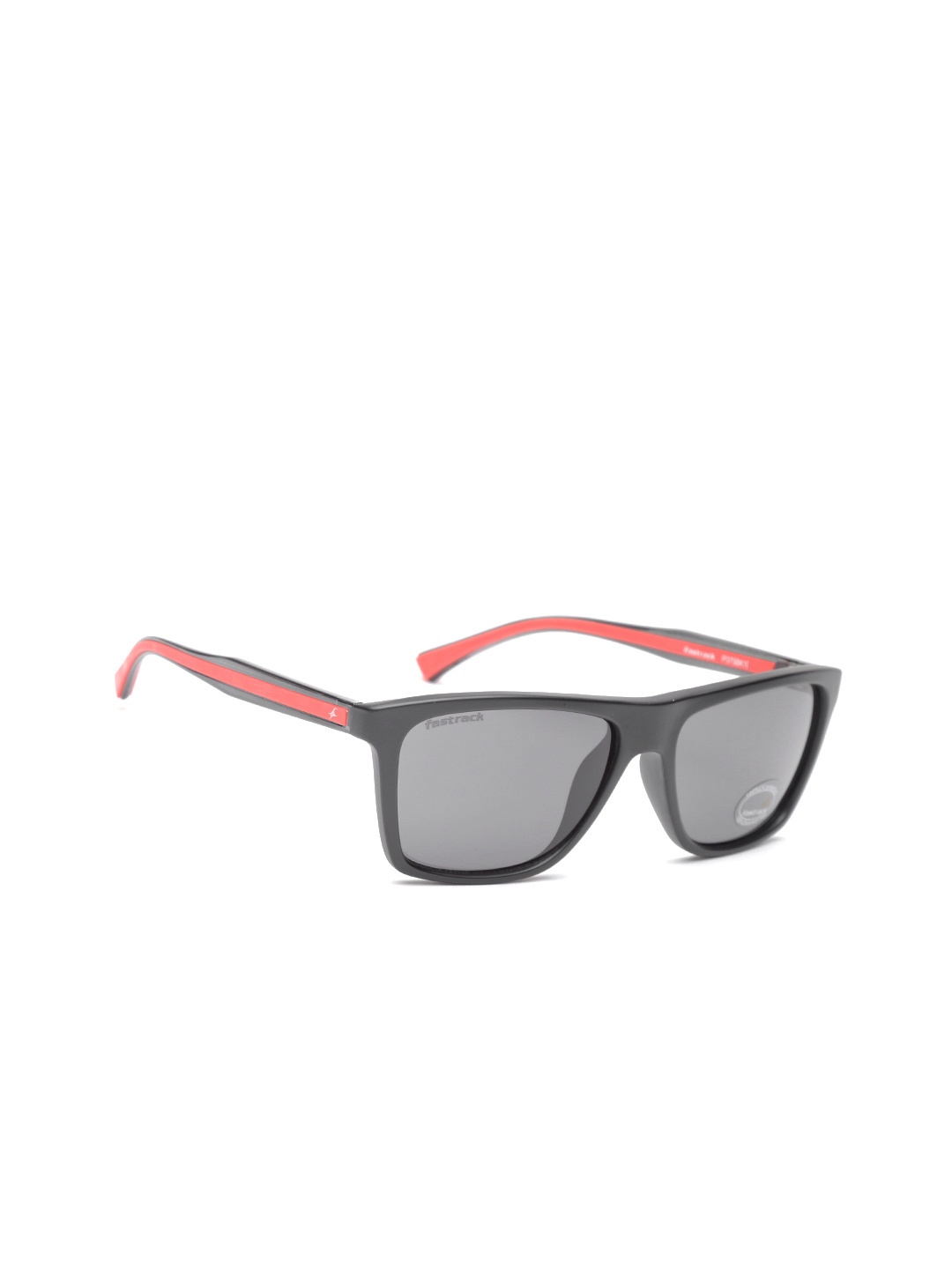

Fastrack Men Wayfarer Sunglasses NBP375BK1I, Grey