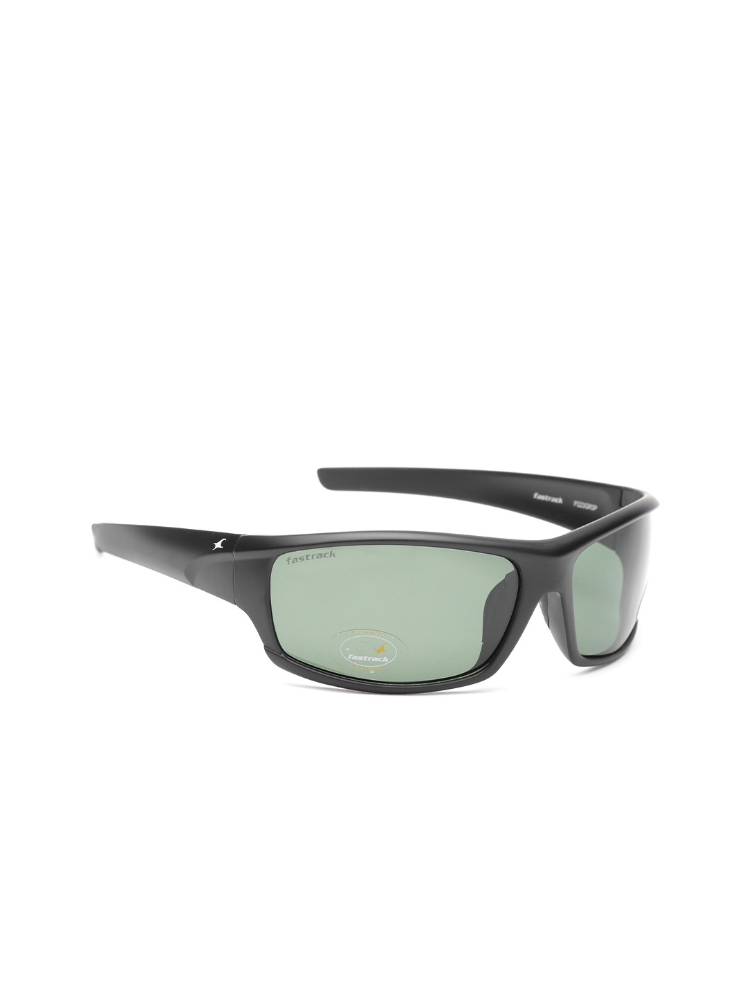 

Fastrack Men Polarised Rectangle Sunglasses NBP223GR3P, Green