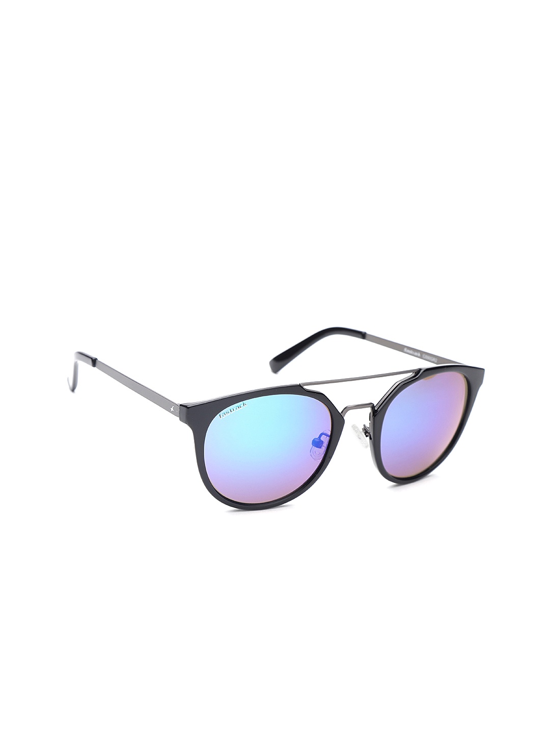 

Fastrack Men UV Protected Oval Sunglasses NBC090GR2, Blue