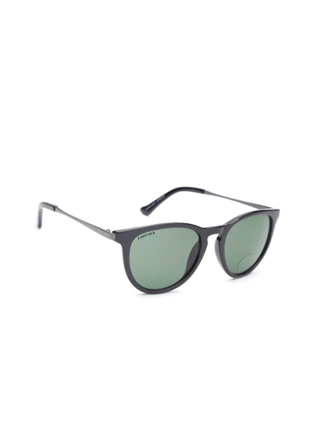 

Fastrack Men Oval Sunglasses NBC086GR2, Green