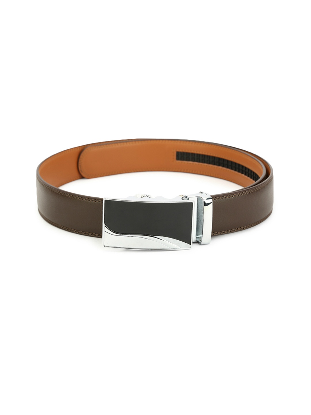 

Pacific Gold Men Brown Solid Belt