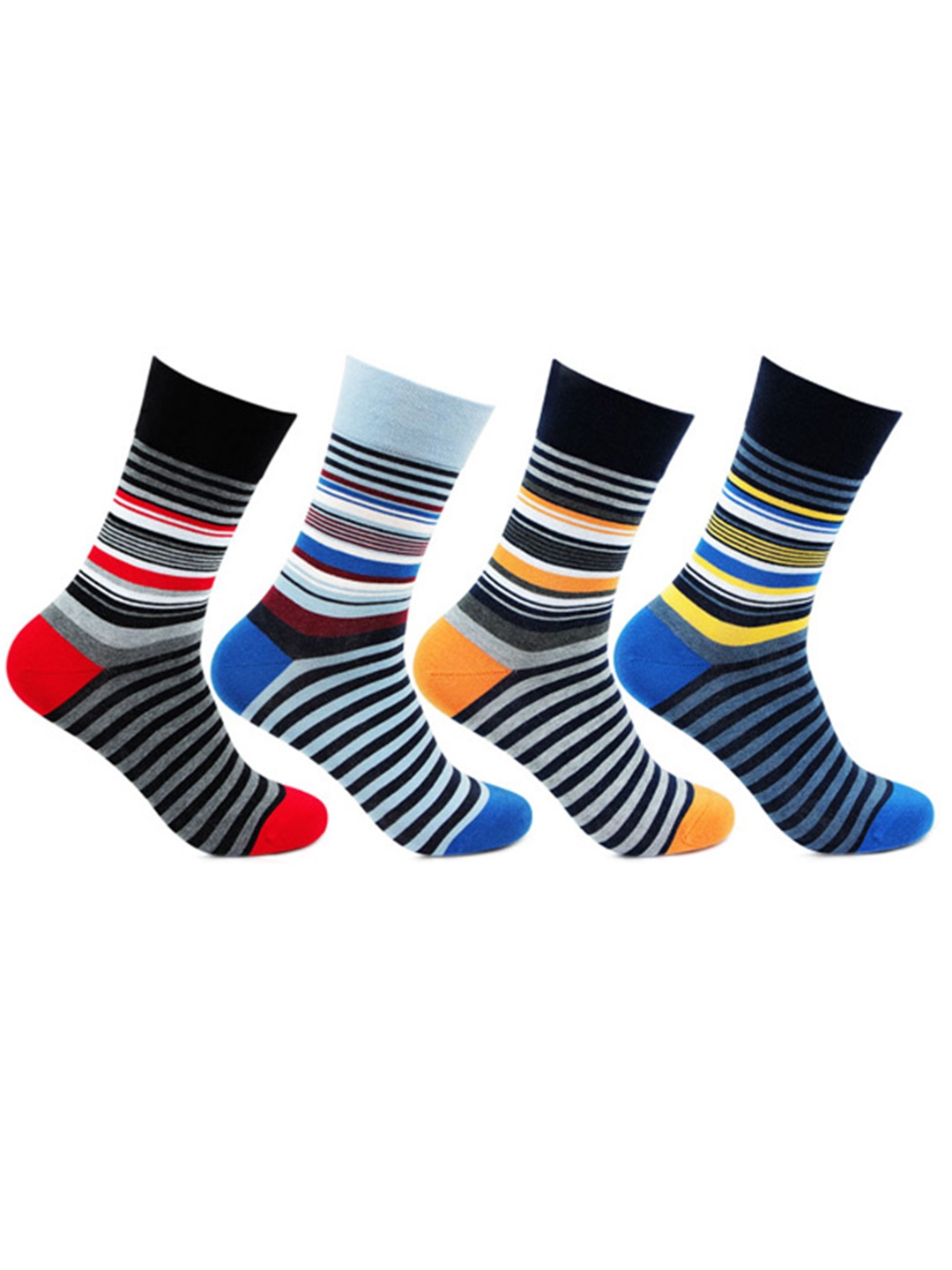 

Bonjour Men Set of 4 Multicoloured Socks, Multi