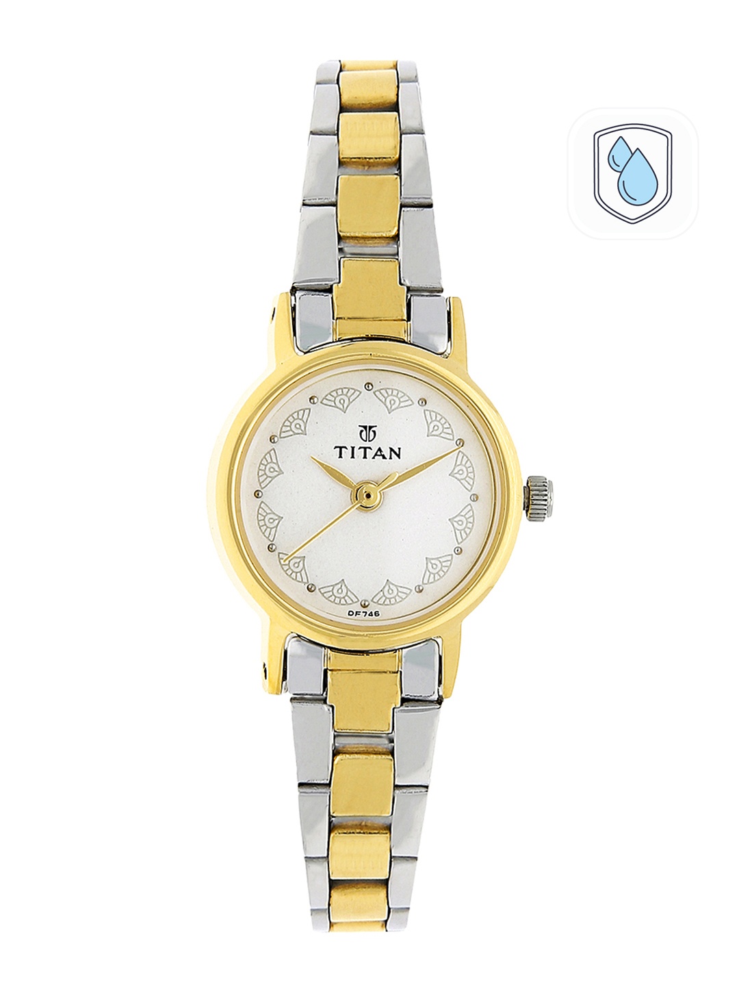 

Titan Karishma Women White Analogue watch NL917BM01