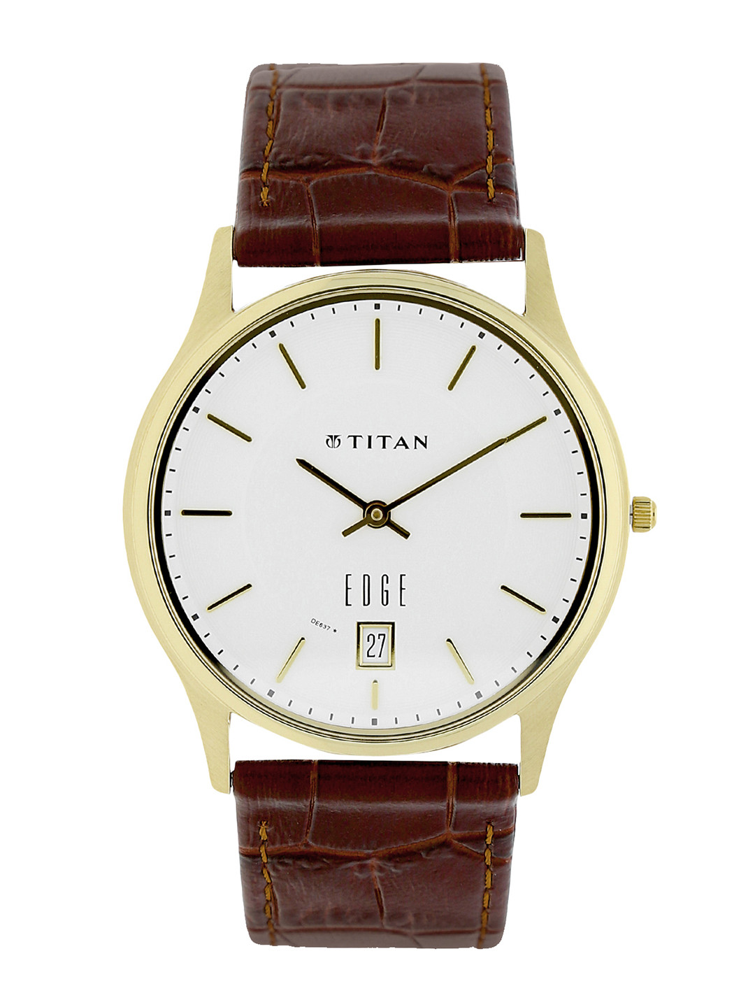 

Titan Edge Men Silver Analogue watch NL1683YL01