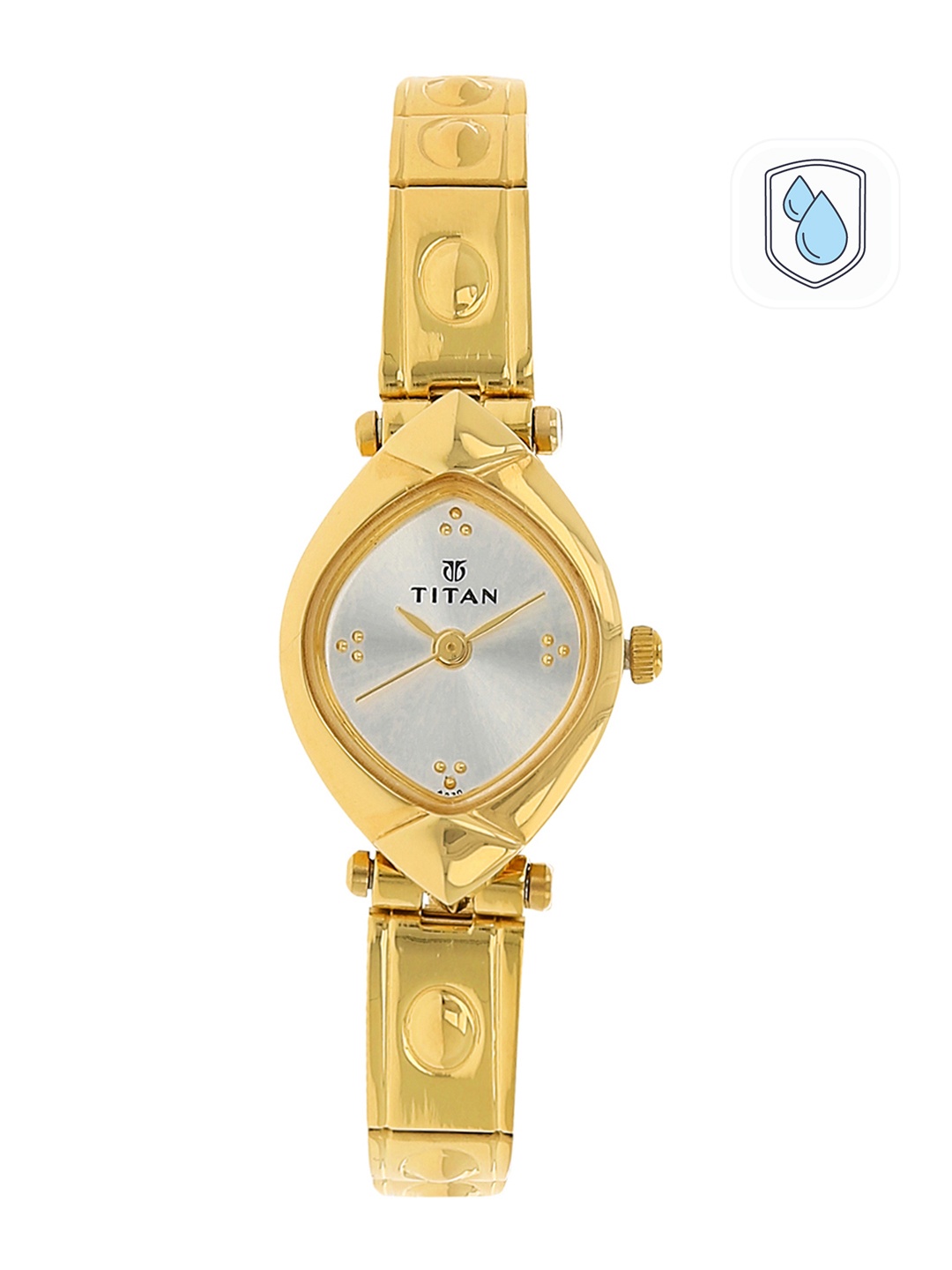 

Titan Karishma Women Silver Analogue watch NL2417YM01