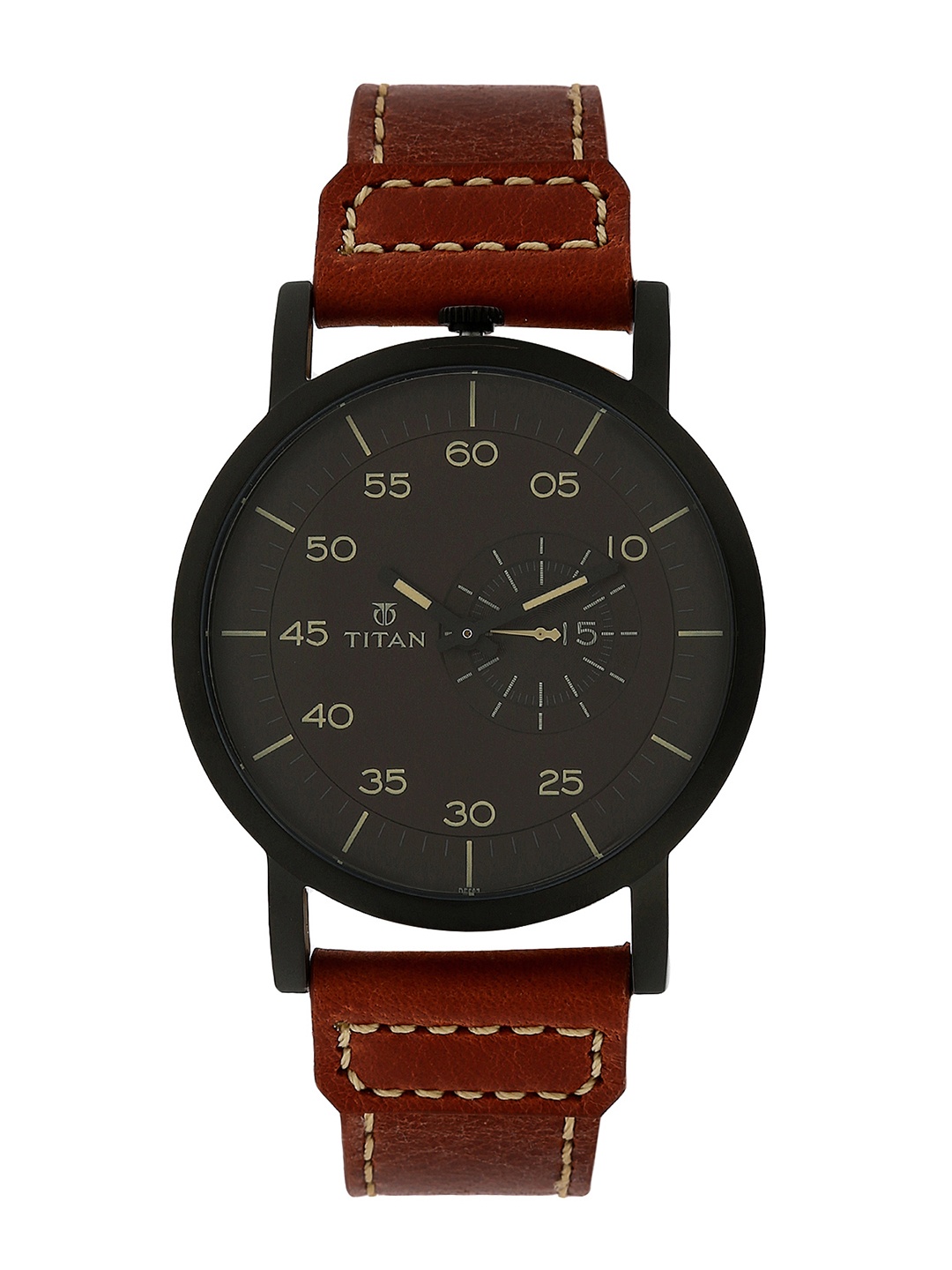 

Titan Men Black Analogue Watch NK90026NL01