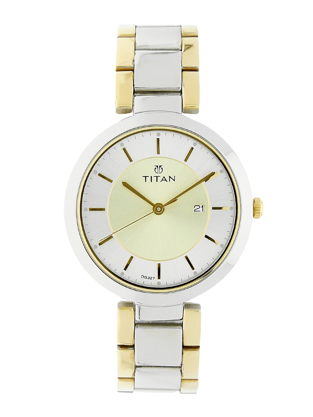 

Titan Workwear Women Gold Analogue watch NL2480BM02