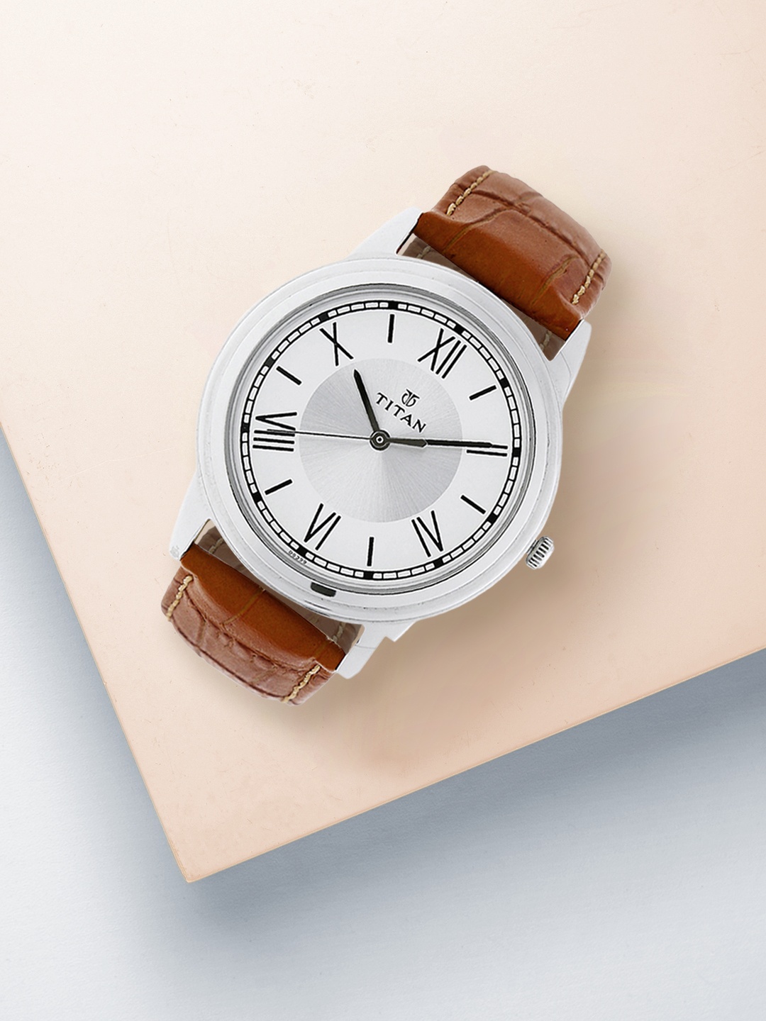

Titan Karishma Upgrades Men Silver Analogue watch NL1735SL01
