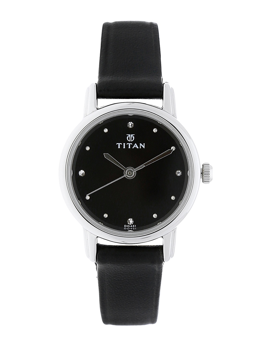 

Titan Women Black Analogue Watch NK2572SL01