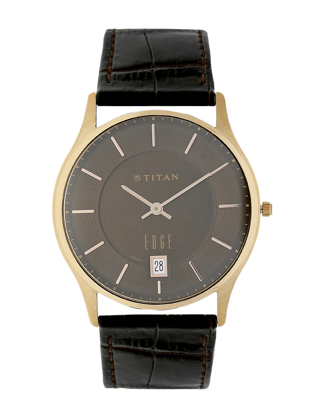 

Titan Edge Men Brown Analogue watch NK1683WL01A