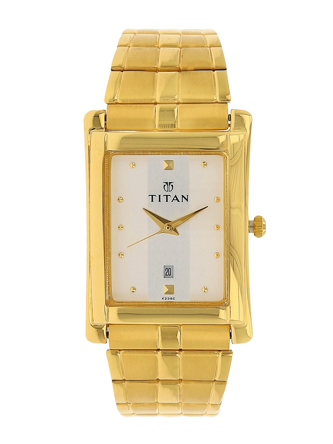 

Titan Karishma Men White Analogue watch NL9154YM01