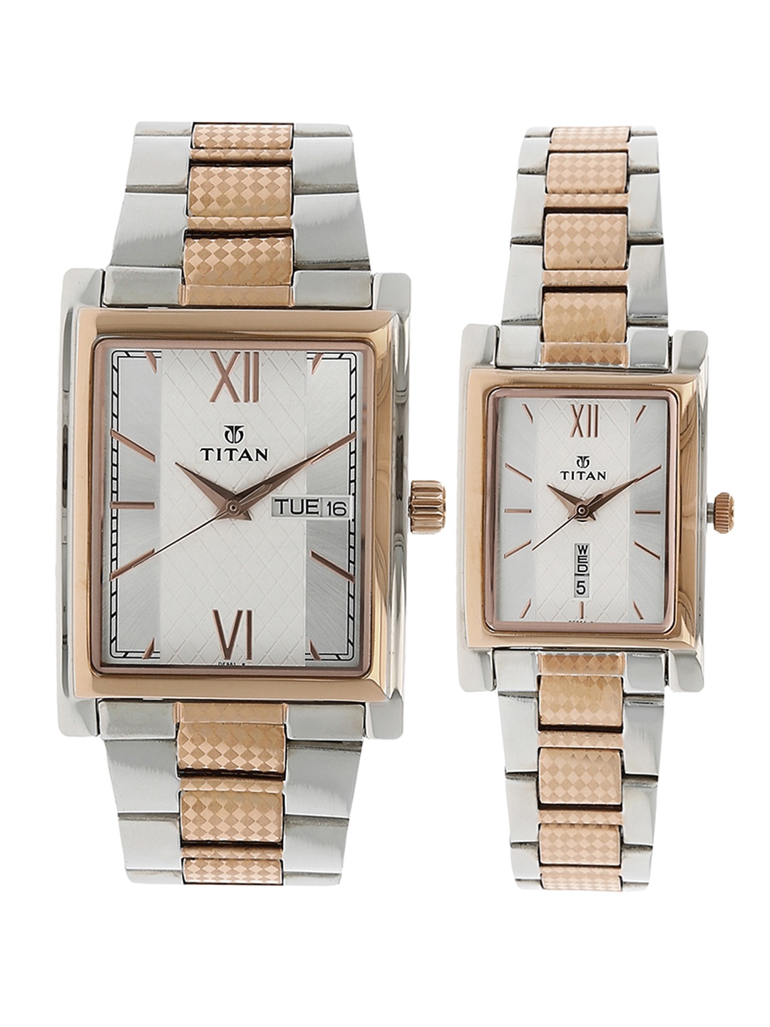 

Titan Bandhan Men Silver Analogue Watch Gift Set NL900242562KM01