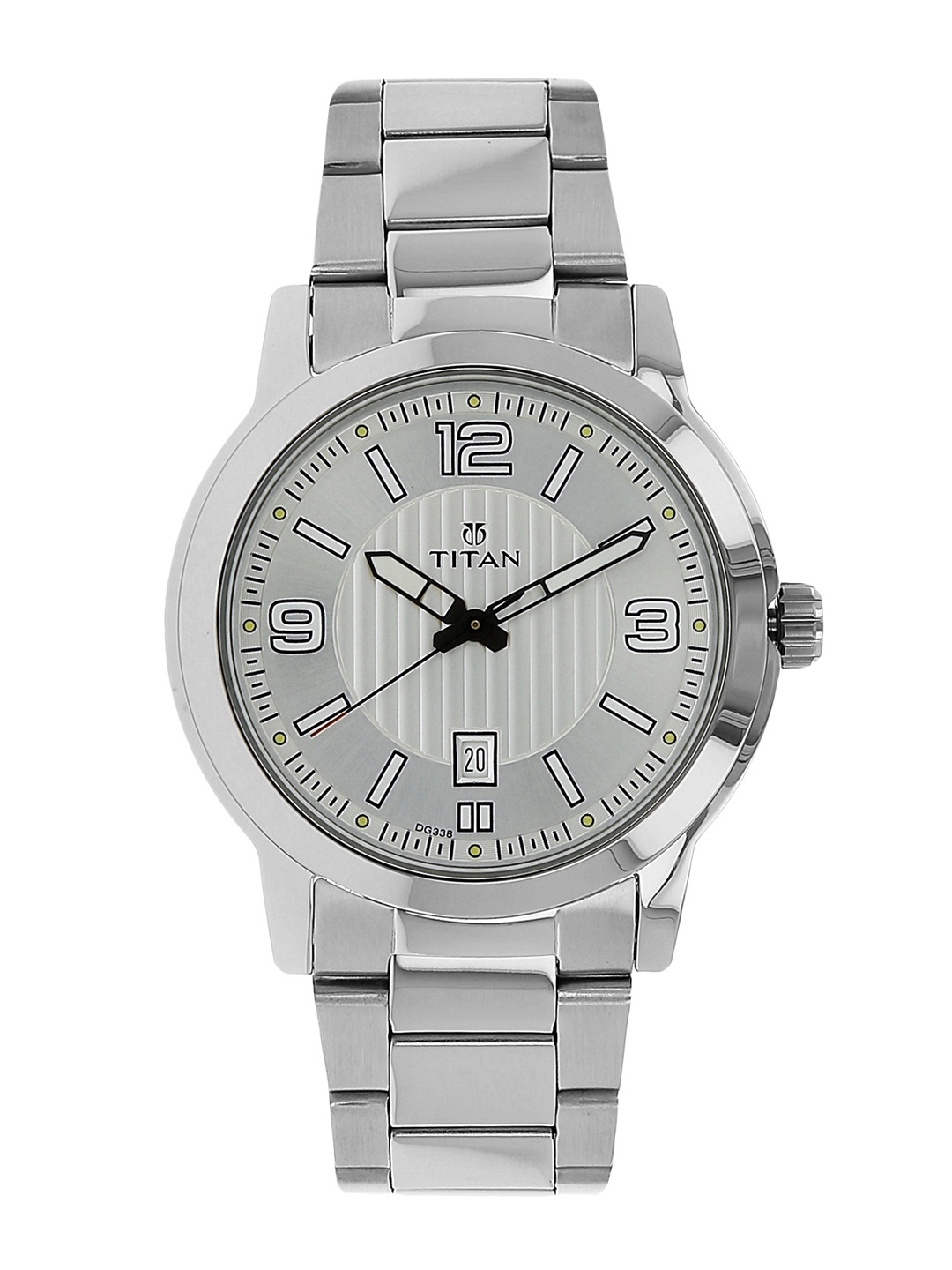 

Titan Workwear Men Silver-Toned Analogue watch NL1730SM01