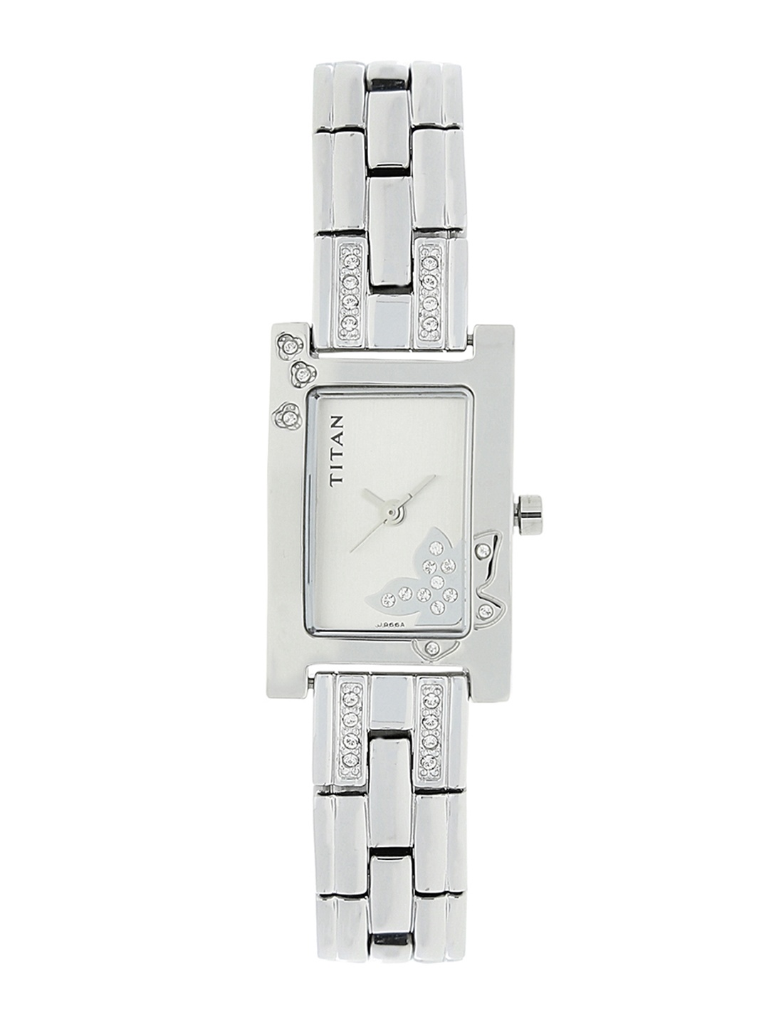 

Titan Women Silver-Toned Analogue Watch NK9716SM01