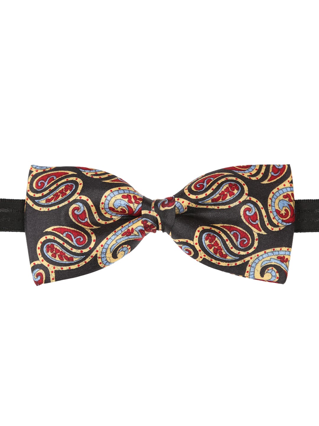 

Tossido Black Printed Bow Tie