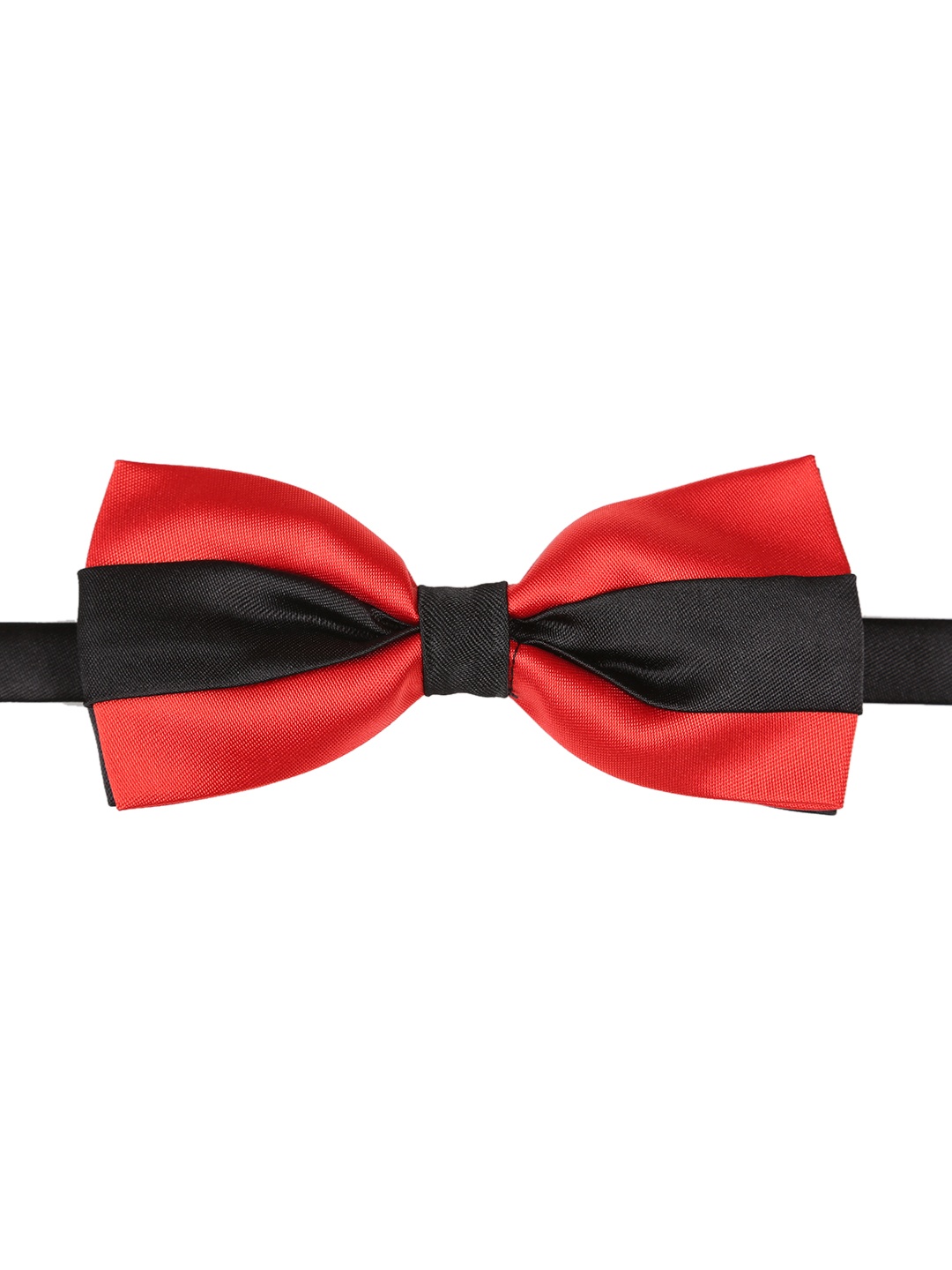 

Tossido Red & Black Colourblocked Bow Tie