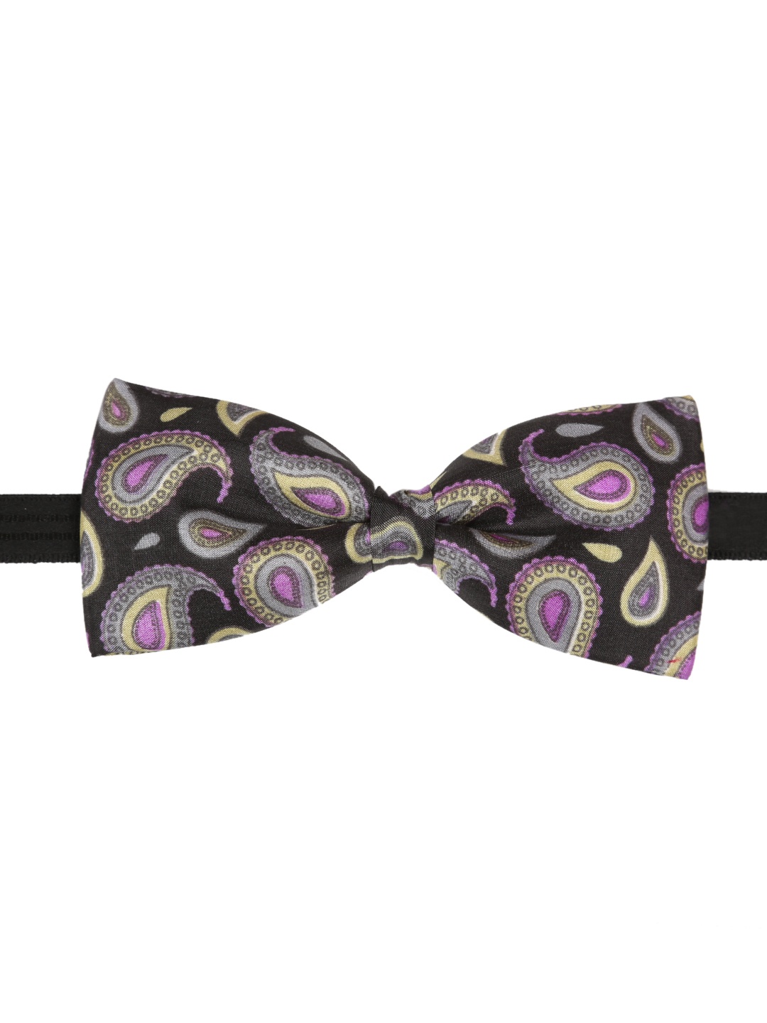 

Tossido Black Printed Bow Tie