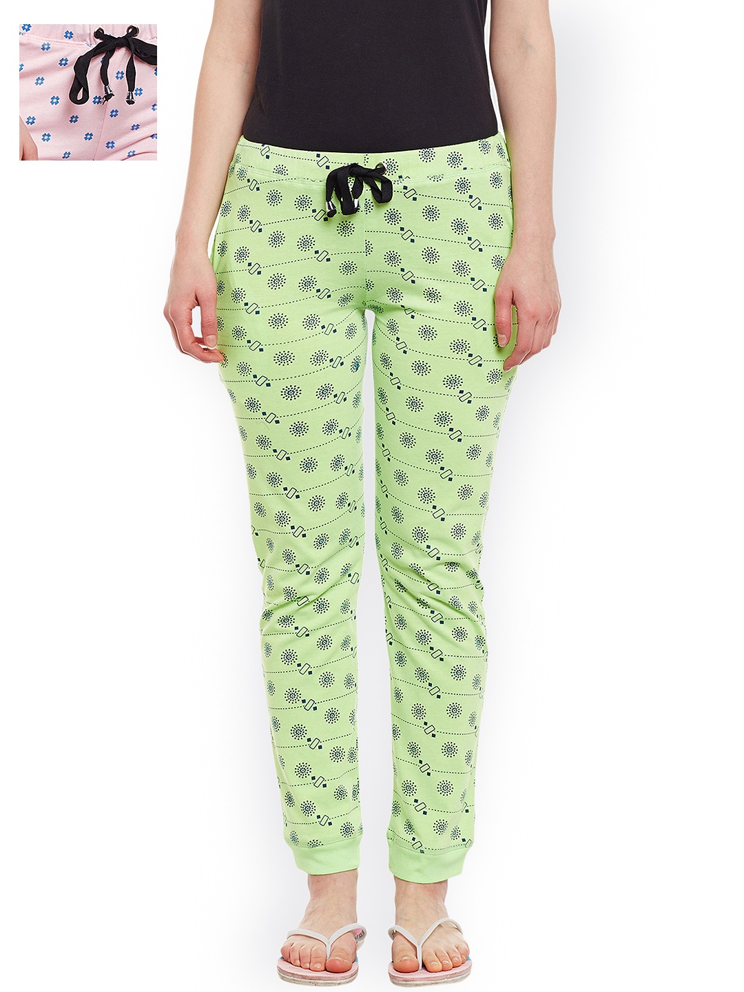 

VIMAL JONNEY Women Pack of 2 Joggers F4_PRT_NO.5, Pink