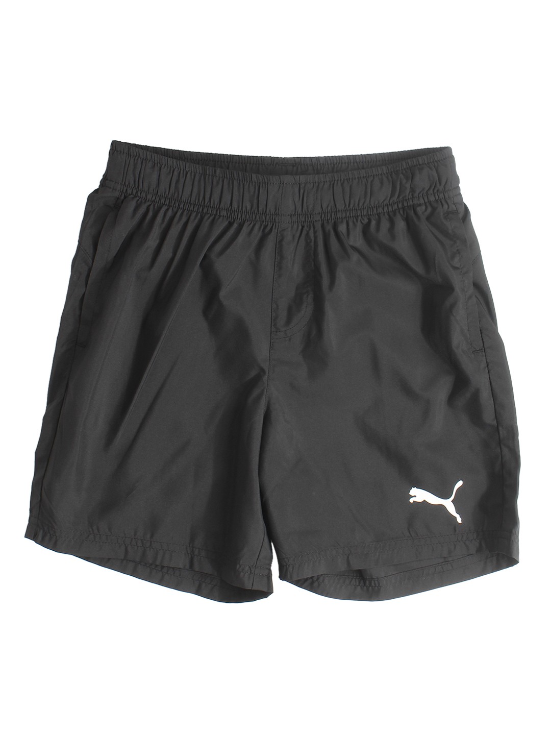 

Puma Boys Black Solid Regular Fit Regular Shorts